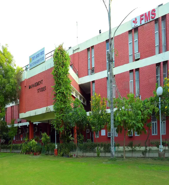 MBA FMS Delhi Fees, Courses, Admission, Seats, 2024-25