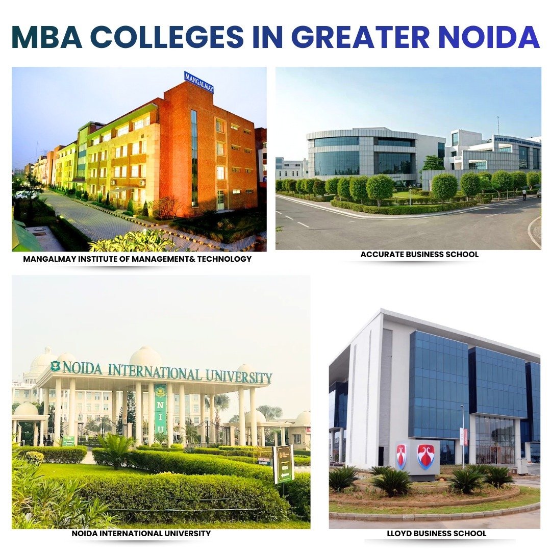 MBA Colleges in Greater Noida: Top Institutes, Fees, Admission & Placements 2025